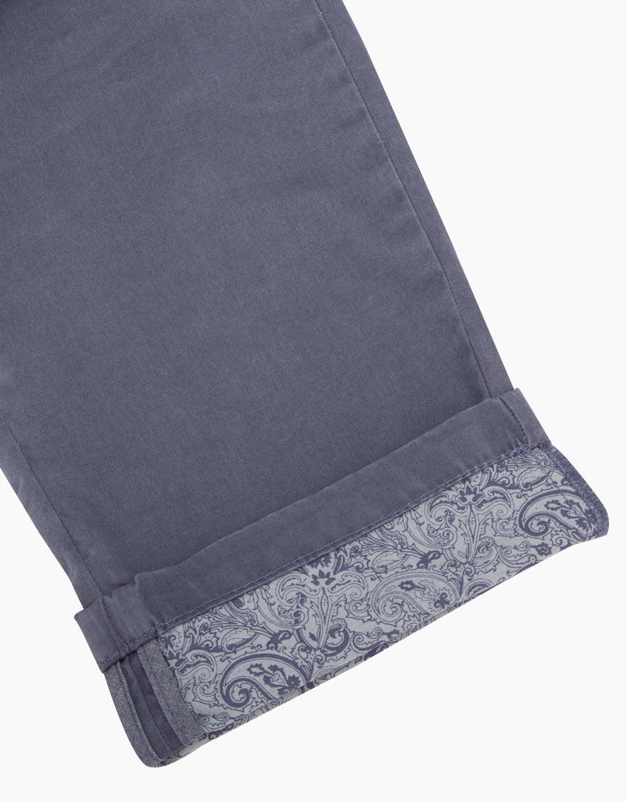 Soho blue textured chinos - Image 4
