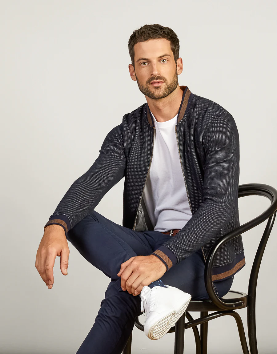 Soho navy chinos - Image 4