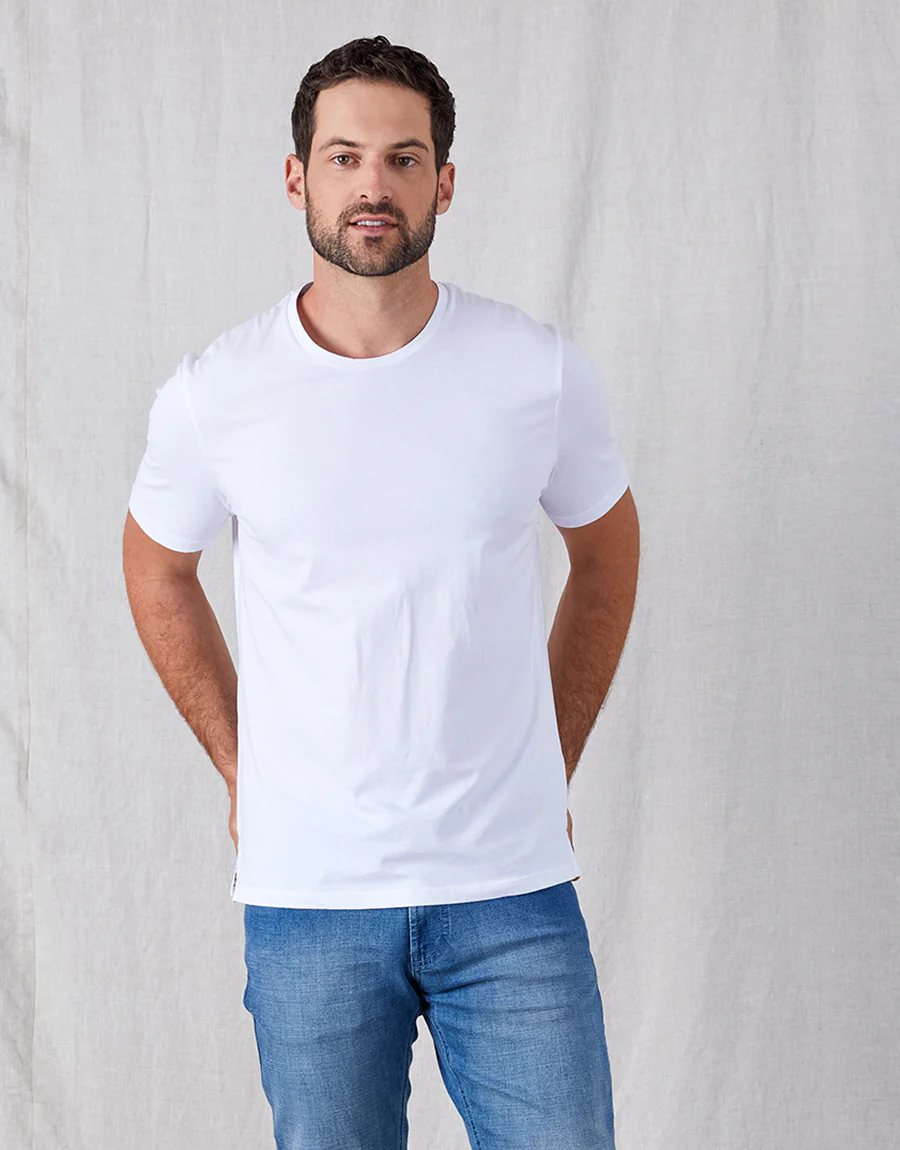 Sorrento White T-Shirt - Image 4