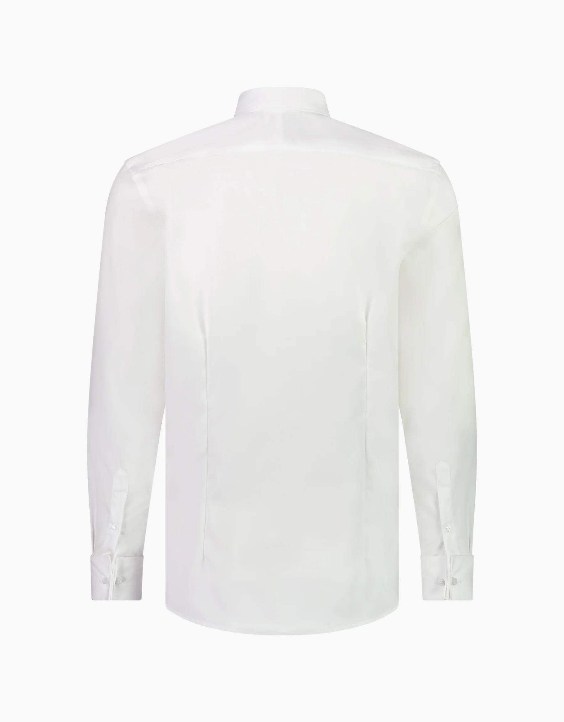Hire Strand White Twill Formal Shirt with Marcella Bib and Cuffs - Image 6