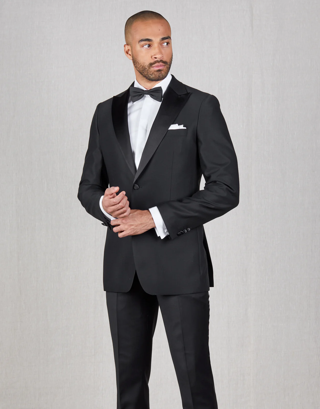 Trace Black Dinner Jacket - Image 3